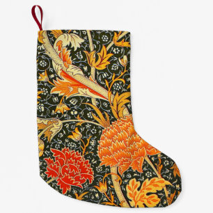 William Morris Cray Tapet Mönster Liten Julstrumpa