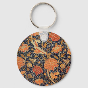 William Morris Cray Tapet Mönster Nyckelring