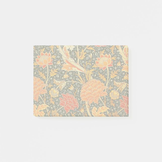 William Morris Cray Tapet Mönster Post-it Block (Framsida)