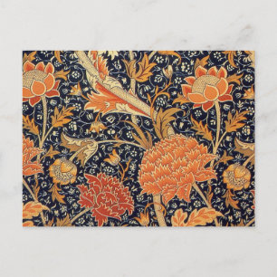William Morris Cray Tapet Mönster Vykort
