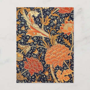 William Morris Cray Tapet Mönster Vykort
