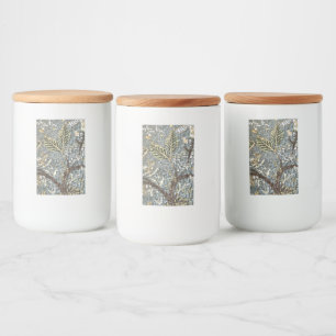 William Morris Crystalized Food Storage Canisters Mat Etikett