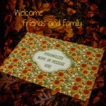 William Morris Customized Autumn Sunrows Garden