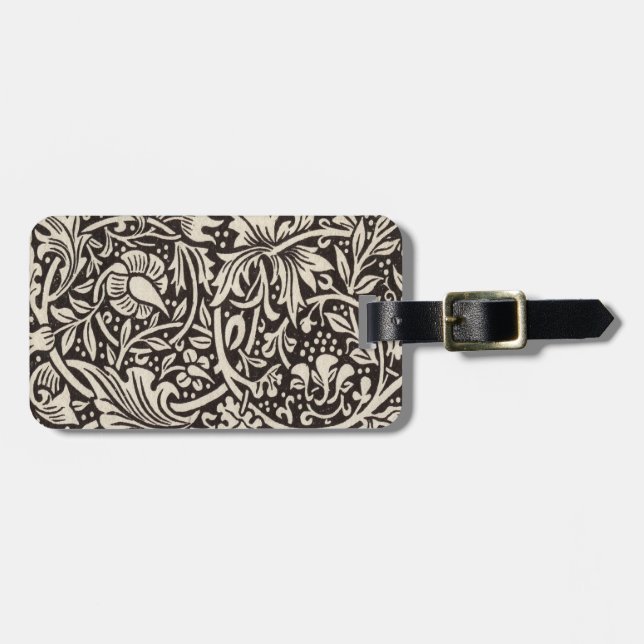 William Morris Daffodil Blommigt Tapet Bagagebricka (Horisontell Framsida)