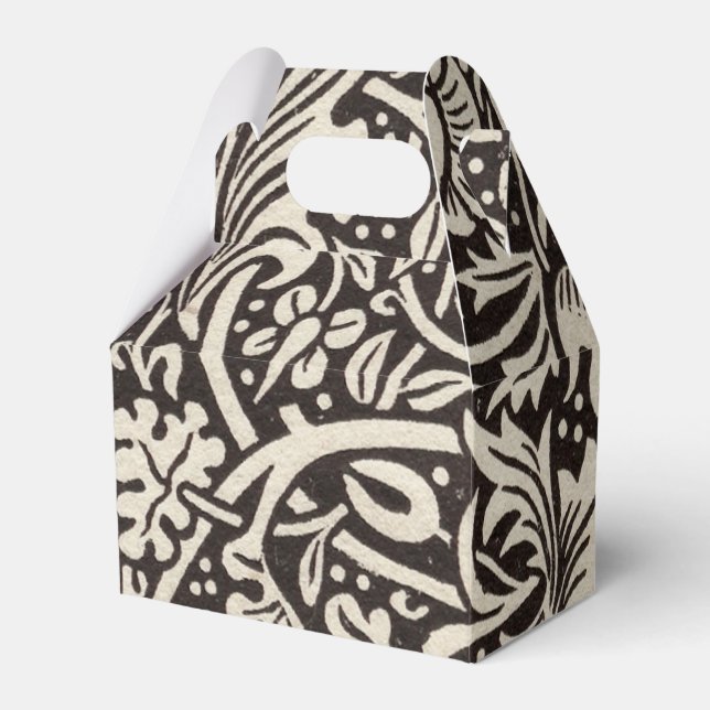 William Morris Daffodil Blommigt Tapet Presentaskar (Framsidan Sidan)