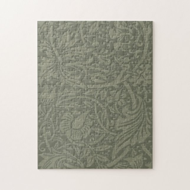 William Morris Daffodil Blommigt Tapet Pussel (Vertikal)