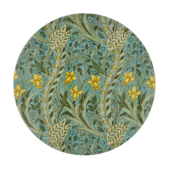 William Morris Daffodil Blommönster Classic (Framsidan)
