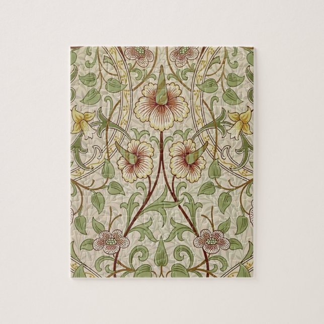 William Morris Daffodil Classic Flower Pussel (Vertikal)
