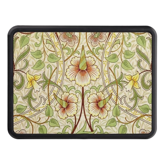 William Morris Daffodil Classic Flower Tapet Dragkroksskydd (Framsidan)