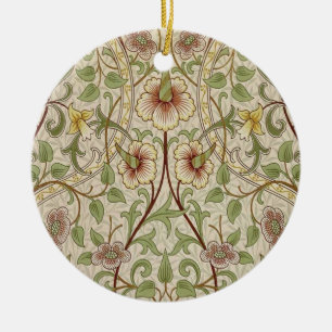 William Morris Daffodil Classic Flower Tapet Julgransprydnad Keramik