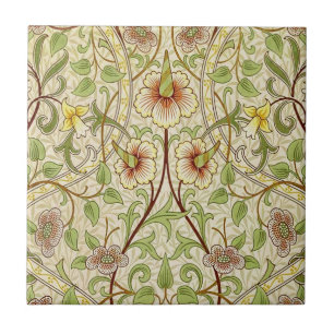 William Morris Daffodil Classic Flower Tapet Kakelplatta