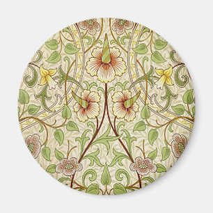 William Morris Daffodil Classic Flower Tapet Magnet