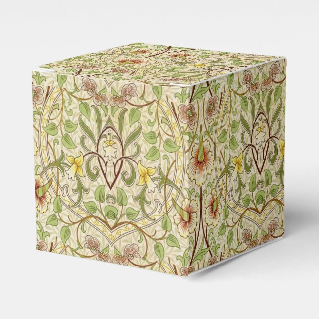 William Morris Daffodil Classic Flower Tapet Presentaskar (Framsidan Sidan)