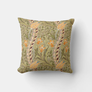 William Morris Daffodil Garden Flower Classic Bota Kudde