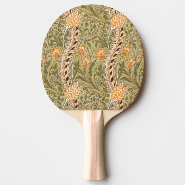 William Morris Daffodil Garden Flower Classic Bota Pingisracket (Framsidan)