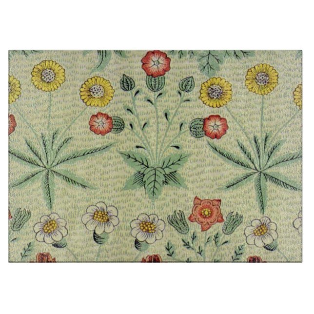 William Morris Daisy Blommigt Tapet Mönster (Framsidan)