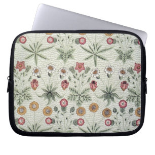 William Morris Daisy Blommigt Tapet Mönster Laptop Fodral