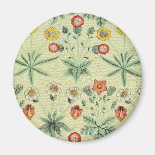 William Morris Daisy Blommigt Tapet Mönster Magnet