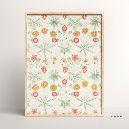 William Morris Daisy Classic Blommigt Elegance Poster