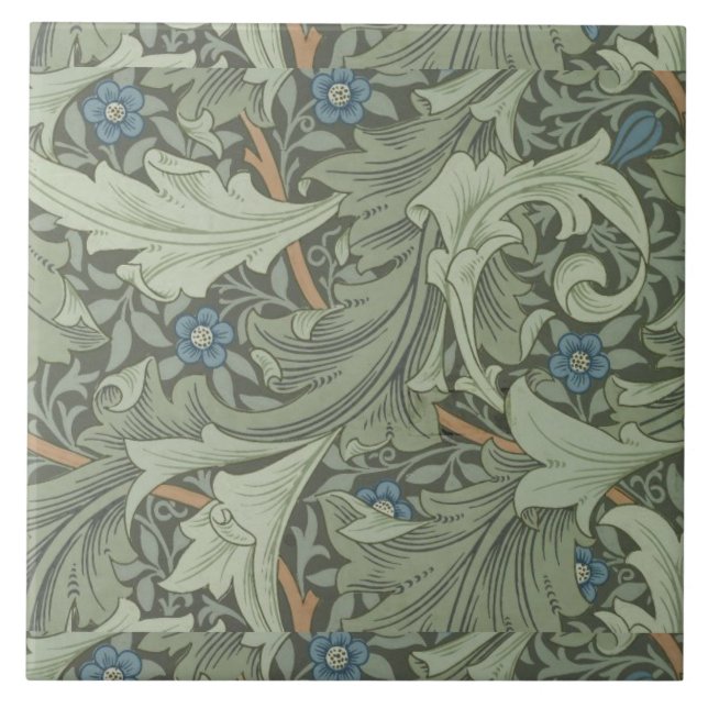 William Morris Decorative Art Granville Mönster Kakelplatta (Framsidan)