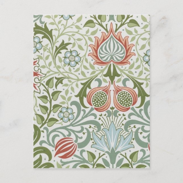 William Morris Decorative Art Persian Mönster Vykort (Framsida)