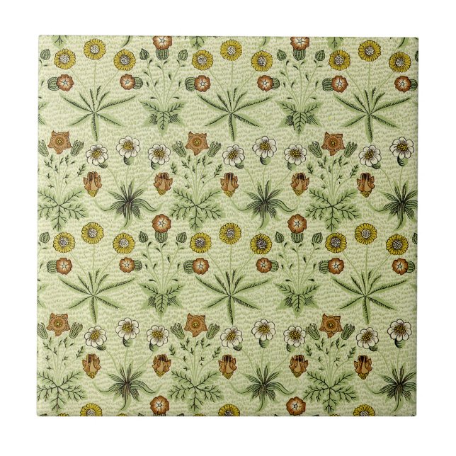 William Morris Design #4 Kakelplatta (Framsidan)