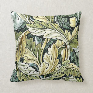 William Morris-design: Acanthus löv mönster Kudde