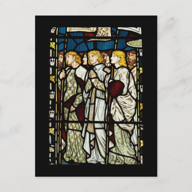 William Morris-design, Alla helgons dag, Vykort (Framsida)