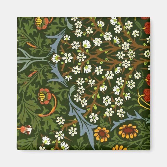 William Morris Design, Blackthorn Magnet (Framsidan)