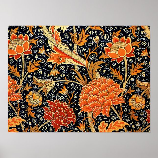 William Morris design, Cray Poster (Framsidan)