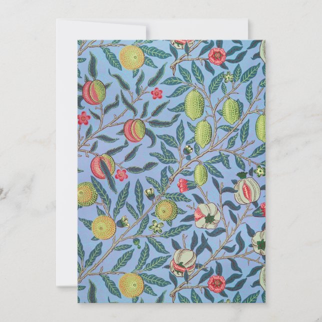 William Morris Design Inbjudningar (Framsida)