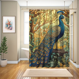 William Morris Design, Peacock in Forest