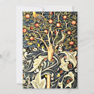 William Morris design, Woodpecker Kort