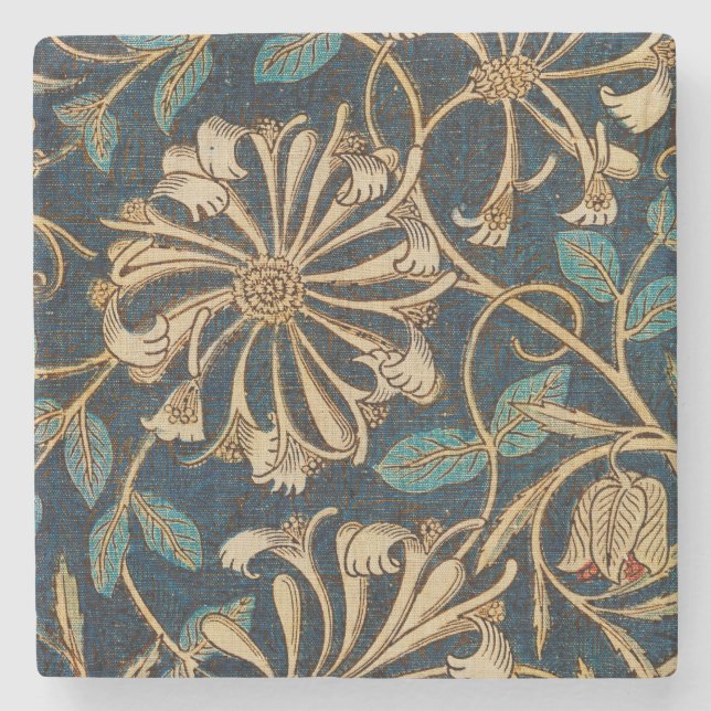 William Morris Distress Blommigt Stone Underlägg (Framsidan)
