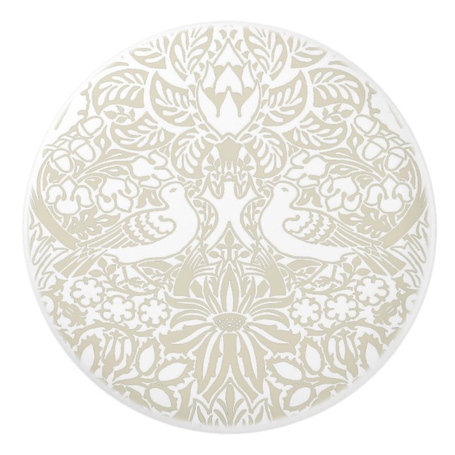 William Morris' Dove och Ro Ceramic Knob Knopp (Framsidan)