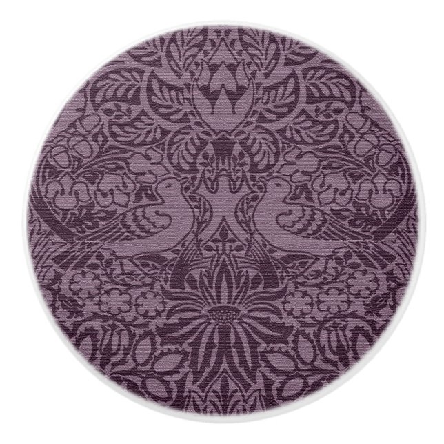 William Morris' Dove och Ro Ceramic Knob Knopp (Framsidan)