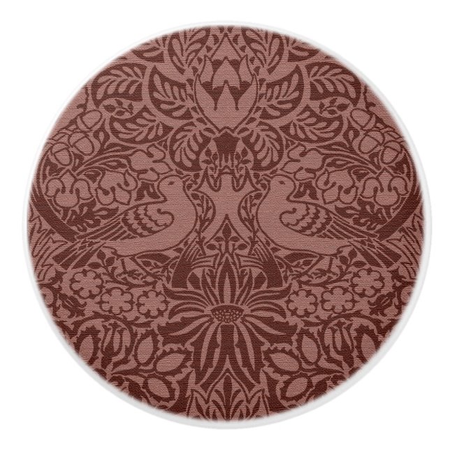 William Morris' Dove och Ro Ceramic Knob Knopp (Framsidan)