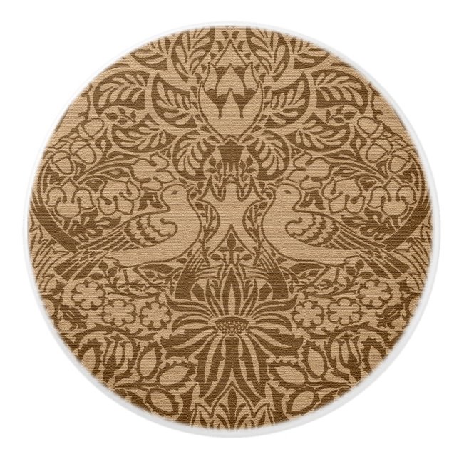 William Morris' Dove och Ro Ceramic Knob Knopp (Framsidan)