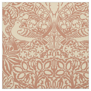 William Morris' Dove och Ro, Desert Ro Färg Tyg