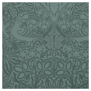 William Morris' Dove och Ro, Löv-Shadow Färg Tyg