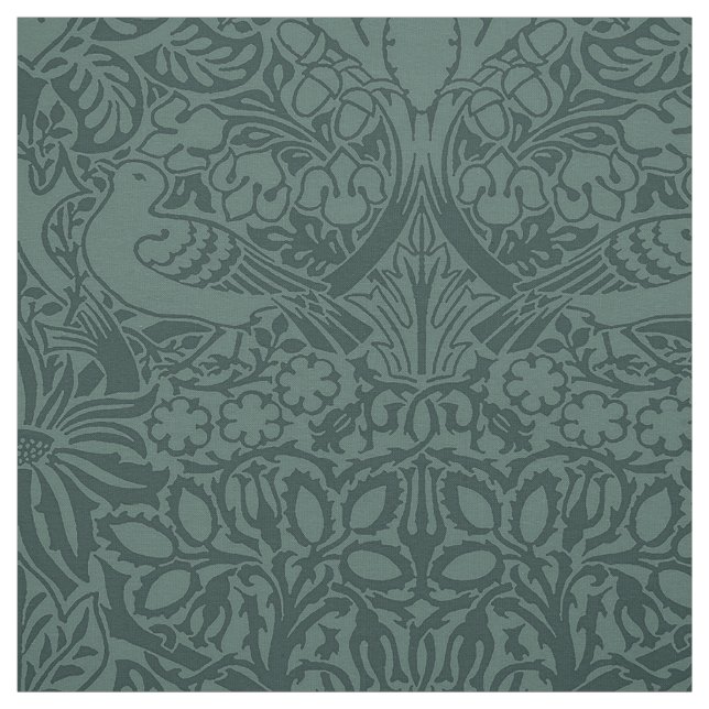William Morris' Dove och Ro, Löv-Shadow Färg Tyg (Provkarta)