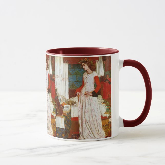 William Morris - drottning Guinevere Mugg (Höger)