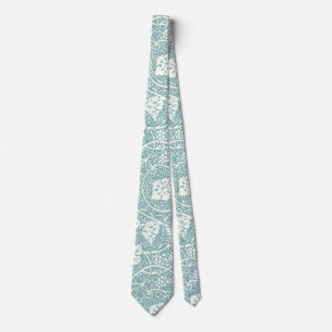 William Morris druvmönster teal turkos Slips