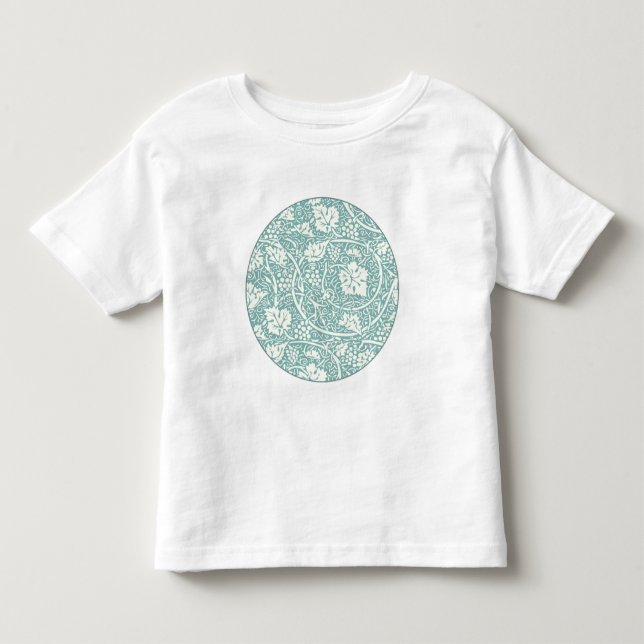 William Morris druvmönster teal turkos Tröja (Framsida)
