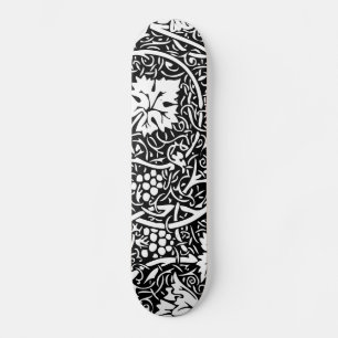 William Morris druvmönstrat tapet Mini Skateboard Bräda 18,5 Cm