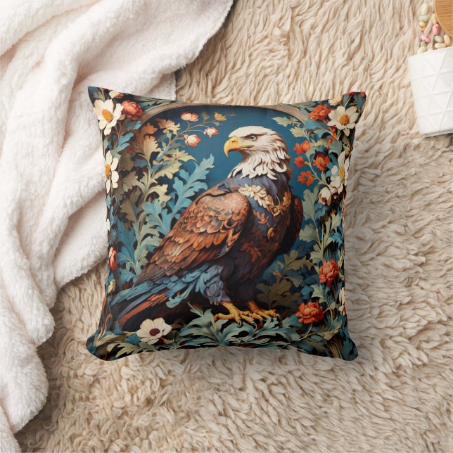 William Morris Eagle Dekorativ kudde (Filt)