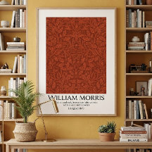 William Morris Ekoll Vintage Botaniskt Tryck