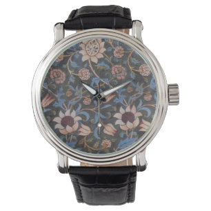 William Morris Evenlode Textile Blommigt Art Armbandsur