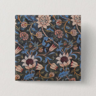 William Morris Evenlode Textile Blommigt Art Knapp