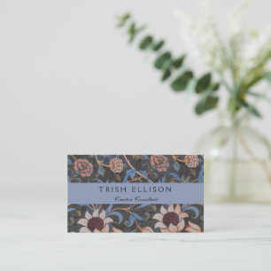 William Morris Evenlode Textile Blommigt Art Visitkort